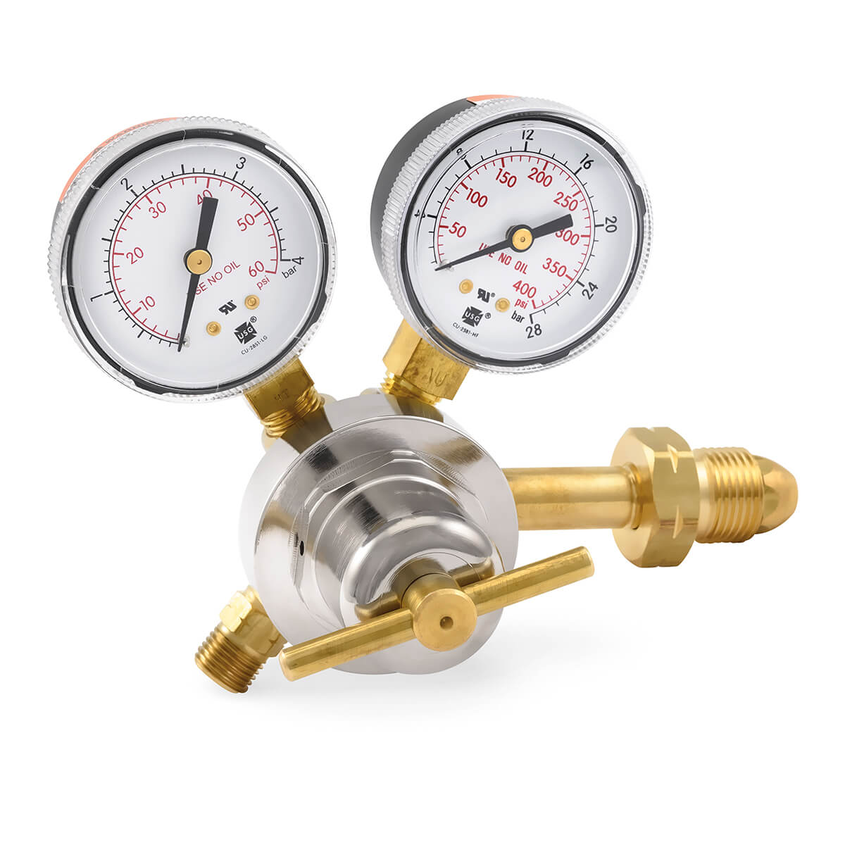 30-50-510 Regulador Trabalho Médio LPG, 0-50 PSIG