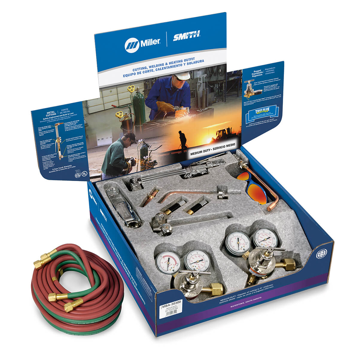 MBA-30510LP Kit de Oxicombustíveis para Trabalho Médio